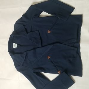 Lacoste Navy Knit Jacket/Blazer